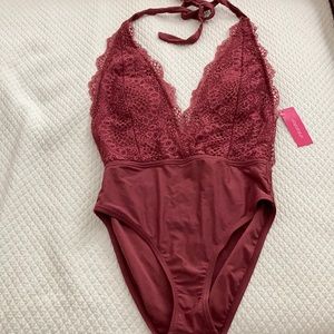 Mauve One Piece Swimsuit
